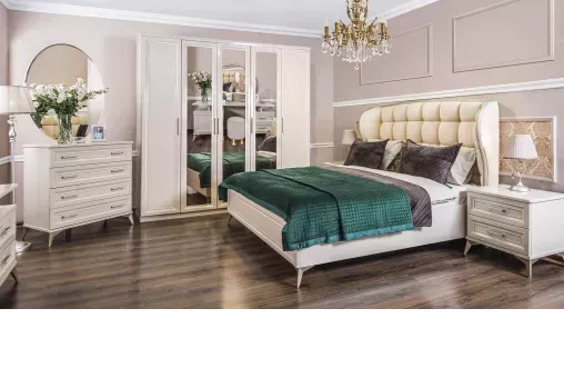 Зеркало Нонна ППУ мокко глянец