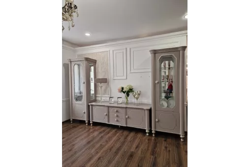 Гостиная Лали 1+тв+1 серый камень
