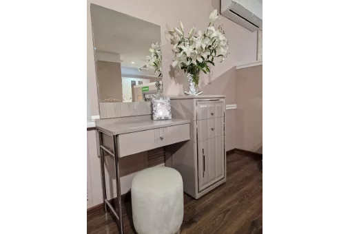 Туалетный столик Замира серый камень