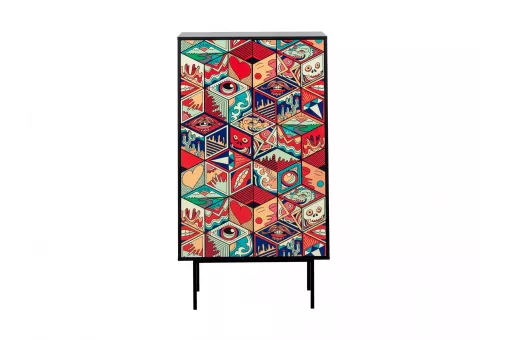 Шкаф 2-дверный Boho Color