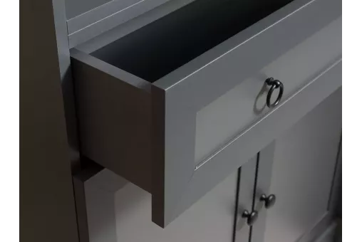 Стеллаж Caprio с ящиком и дверями
