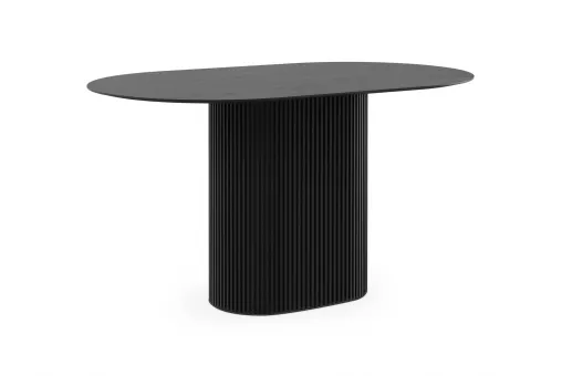 Стол обеденный овальный Mono Stripe 140х85