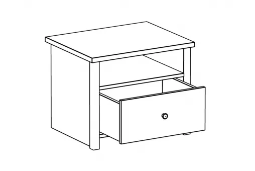 Тумба прикроватная Village