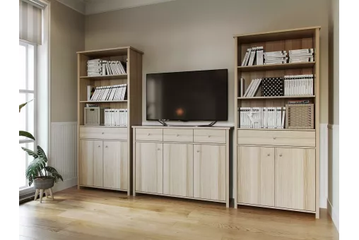 Тумба 3-дверная Village