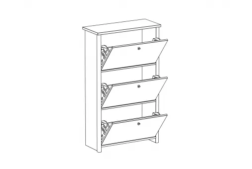 Обувница Village