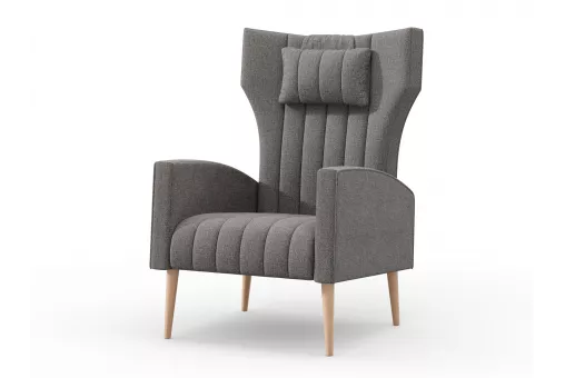 Дарен Кресло (Стальной, ткань RICO FLEX 9292)