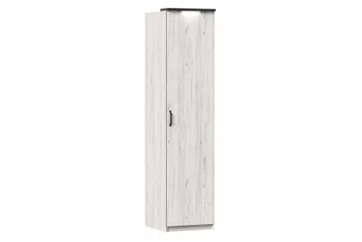 Техно Шкаф одностворчатый (Дуб Крафт белый)