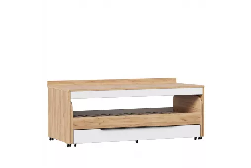 Урбан Стол выкатной для кровати-чердака с кроватью выкатной (Дуб Золотой/Белый)