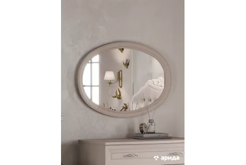 Зеркало Адель к комоду (Бежевый)