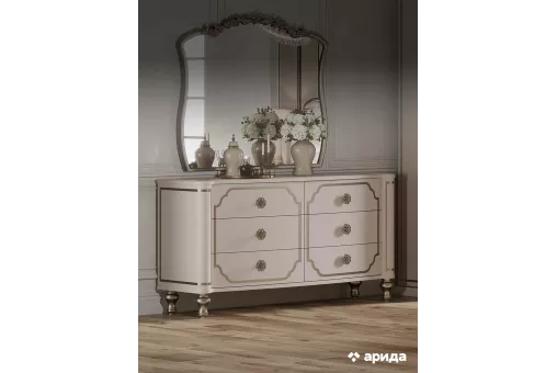 Комод Мария (Бежевый)