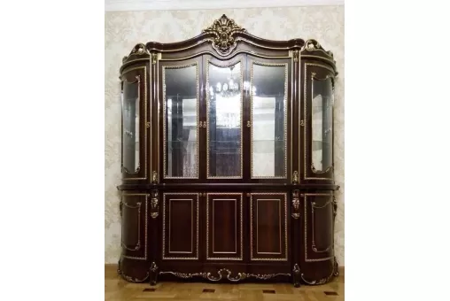 Витрина Джоконда 5дв. (Темный орех)