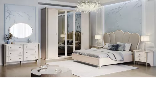 Кровать Диана 180х200 бежевый