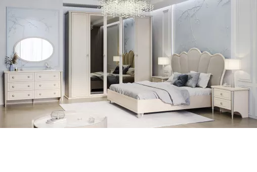 Кровать Диана 180х200 бежевый