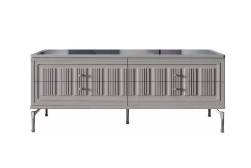 Тумба ТВ Замира серый