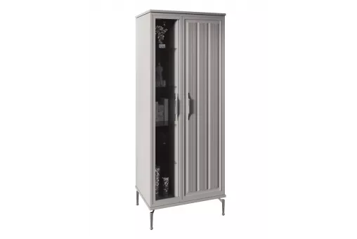 Витрина Замира 2-ств высокая серый