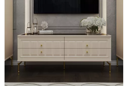 Тумба ТВ Замира бежевый