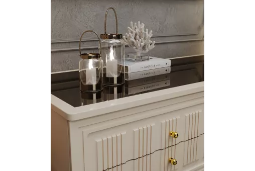 Тумба ТВ Замира бежевый