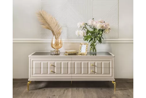 Тумба ТВ Замира бежевый