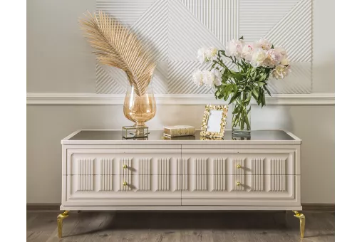 Тумба ТВ Замира бежевый