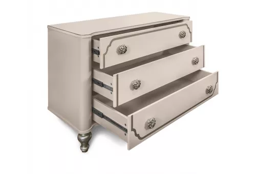 Комод Лали 3 ящика бежевый
