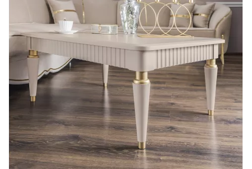 Столик прямоугольный Лара бежевый