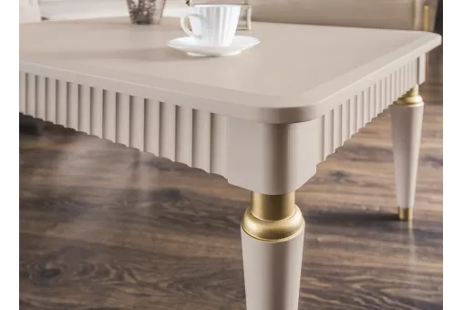 Столик прямоугольный Лара бежевый