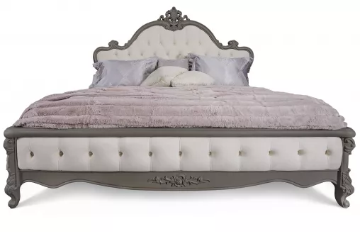 Кровать Мишель Лайт 160х200 см серый