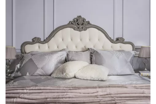 Кровать Мишель Лайт 160х200 см серый