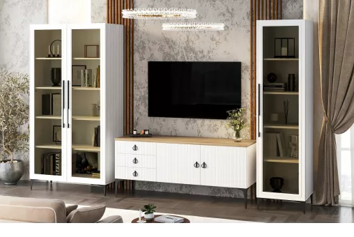 Гостиная Стелла белая