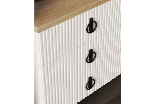 Гостиная Стелла 1+тв+1 белый