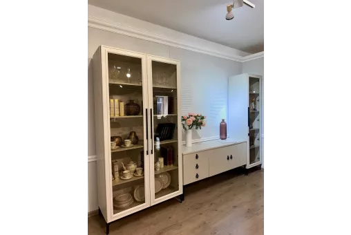 Тумба Стелла ярко серый