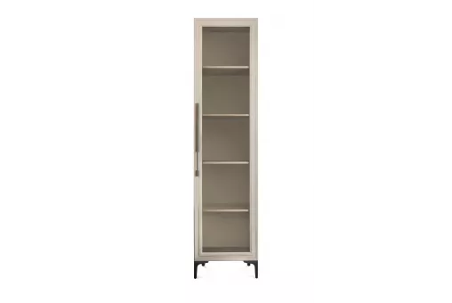 Витрина Стелла 1-ств ярко серый