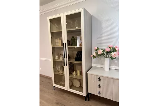 Гостиная Стелла 1+тв+2 ярко серый