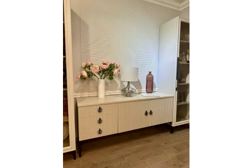 Гостиная Стелла 1+тв+2 ярко серый