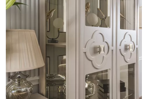 Витрина Фелисия 2-ств бежевый