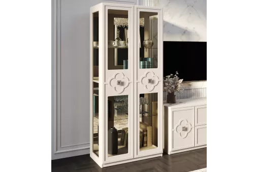 Витрина Фелисия 2-ств бежевый