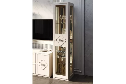 Витрина Фелисия 1-ств бежевый