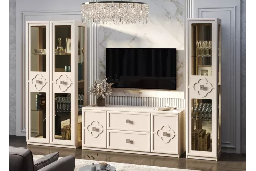 Витрина Фелисия 1-ств бежевый