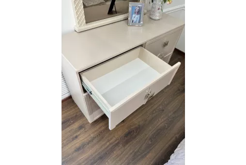 Комод Фелисия 6 ящиков бежевый