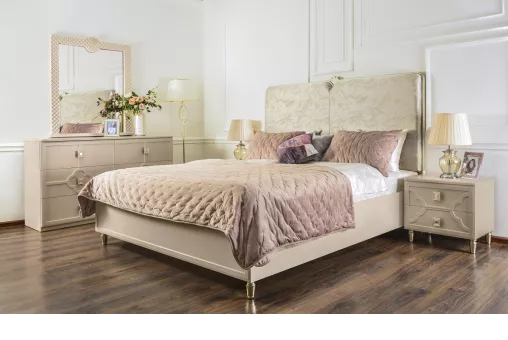 Кровать Фелисия 160х200 бежевый