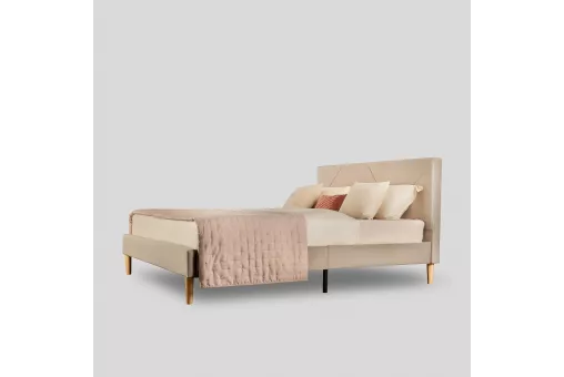 Кровать Eva 160х200 см бежевый