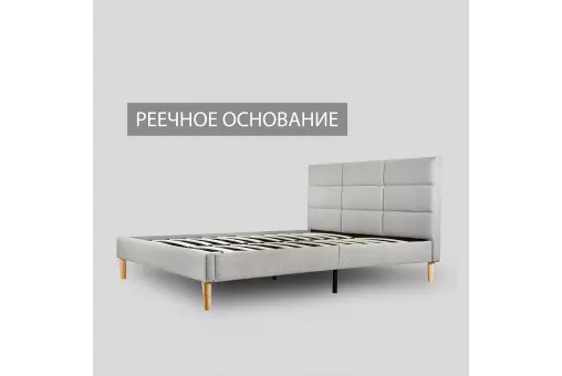 Кровать «Milana» 140x200 см: Нежный романтик в вашей спальне