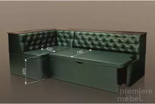 Кухонный уголок со спальным местом Благо 7.1-1