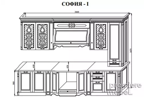Кухня София-1