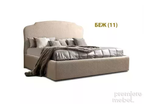Кровать 2-х спальная (1,4 м) (стеганые царги) с подъемным механизмом РМКР140-2[3]