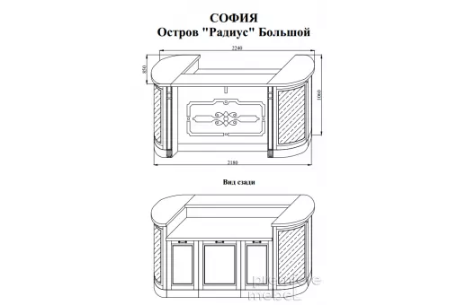 Кухня София (Кубань-Мебель)