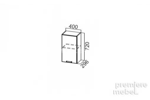 Шкаф навесной 400 / 720
