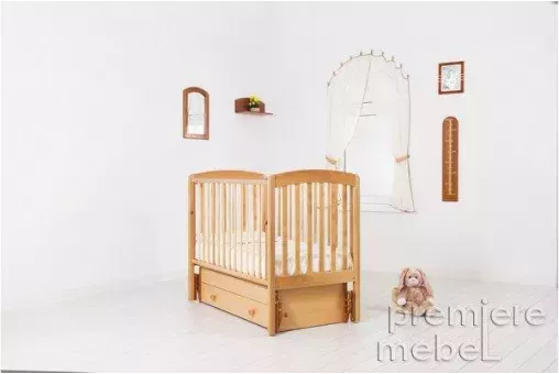 Детская кроватка с маятником Чу-ча