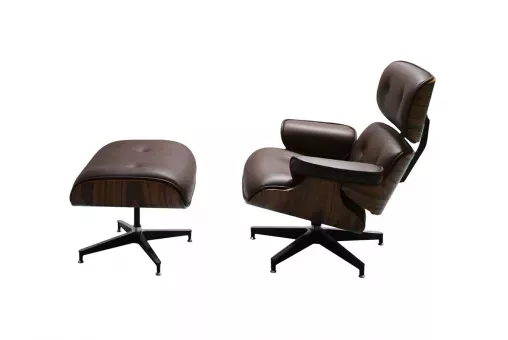 Кресло EAMES LOUNGE CHAIR с оттоманкой  /  727