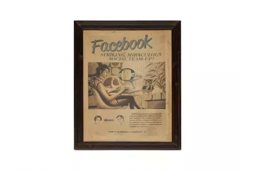 Настенный декор FACEBOOK